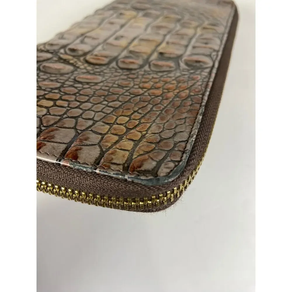 Brahmin Skyler Zip Around Clutch Wristlet Wallet With Slide Out Wristlet Strap